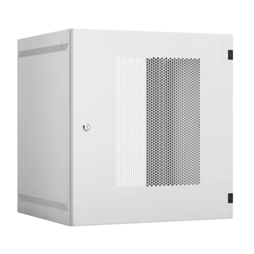 Настенный шкаф 19", 12U, перфорация, 540х500, серый Настенный шкаф 19", 12U, перфорация, 540х500, серый